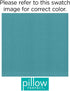 Pillow Perfect 507095 Outdoor/Indoor Forsyth -Pool Tufted Loveseat Cushion, 44" x 19", Turquoise