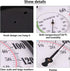 LUCKUP 10" Large Outdoor Thermometer for Patio/Home Outside Wall Decorative Hygrometer Weather Temperature Monitor No Battery Needed with Large Numbers to Read