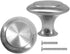 30 Packs Kitchen Cabinet Knobs Brushed Nickel Silver - Pull Hardware Handle, Drawer knobs for Kitchen Cupboard Door, Bedroom Dresser Drawer, Bathroom Wardrobe Hardware with Long Short Screws