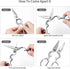 WAK Kitchen Scissors, Multi-Functional Kitchen Shears, Professional Stainless Steel Chopping Scissors, Heavy Duty Come Apart Shears, Easily Cut Poultry, Meat, Fish, Bottle Opener, Nutcracker