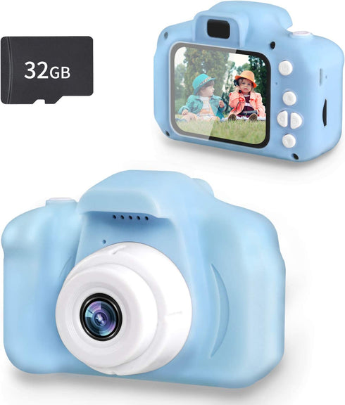 SZREDU Kids Camera for Girls Boys,Digital Video Camera for Children,Toy Camera for 3 4 5 6 7 8 Year Old Birthday