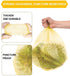 8 Gallon/150pcs Medium Trash Bags, FORID Colorful Clear Garbage Bags, Extra Strong Rubbish Bags for Home, Office, Car/30 Liter/5 Rolls