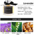 NEVAEHEART Reed Diffuser, Lavender Fragrance Diffuser, 3.4 oz(100ml), Aromatherapy Diffuser Sticks, Scented Oil Diffuser Sticks, Reed Diffuser Set, Home Fragrance with Gift Box