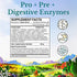 VITALITOWN Probiotics 120 Billion CFUs | 36 Strains, with Prebiotics & Digestive Enzymes for Men Women | Shelf Stable | Digestive & Immune Support | Vegan, Non-GMO | 30 Delayed Release Veg Caps