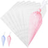 Meao 100 Pcs Large Thickened 24" Inch Disposable Cream Pastry Bags Icing Piping Bags Decorating Bags for Cake Cupcakes Frosting #B