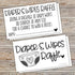 50 Diaper and Wipes Raffle Tickets - Baby Shower Invitation Insert - Game Activity for Baby Shower