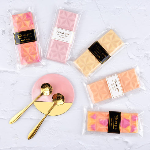 1 Pc Break Apart Chocolate Molds Silicone Deep Candy Bar Molds Silicone Shapes, Silicone Molds for Wax Melts Large( Pyramid )