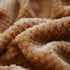 SOCHOW Waffle Sherpa Fleece Throw Blanket, Super Soft Fuzzy Warm, Lightweight Fluffy Reversible Plush Blanket for Bed Sofa Couch, 50 x 60 Inches Camel