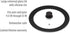 Goodful Universal Lid for Pots, Pans and Skillets, Tempered Glass Steam Vented, Graduated Silicone Rim Fits 9.5" to 12" Cookware, Replacement Top, Large, Black