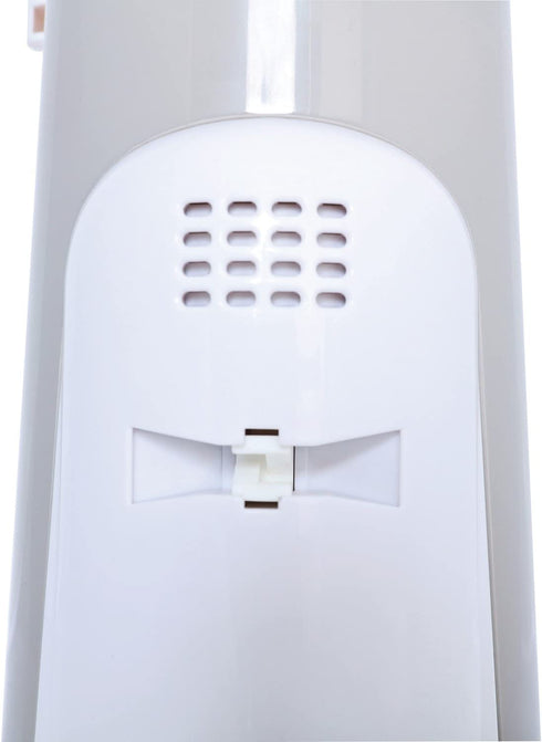 Brentwood J-30W Tall Electric Can Opener with Knife Sharpener & Bottle Opener, White