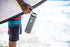 HYDRO CELL Stainless Steel Water Bottle w/ Straw & Wide Mouth Lids (64oz 40oz 32oz 24oz 18oz 14oz) - Keeps Liquids Perfectly Hot or Cold with Double Wall Vacuum Insulated Sweat Proof Sport Design (Graphite 24 oz)