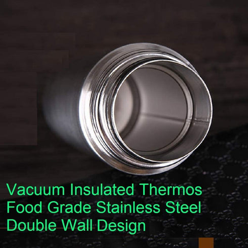 Leberna 34 Ounce Coffee Thermos | Large Thermal Water Bottle for Tea Hot & Cold Drinks | Stainless Steel Vacuum Sealed Insulated Thermos Water Flasks Bottles for Work & Travel Termo Para Cafe Bebes