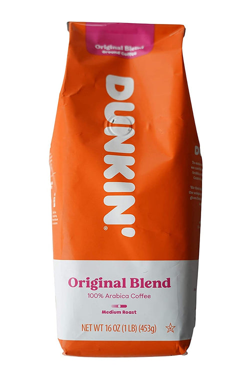Dunkin' Donuts Ground Coffee (1lb Bag, Original Blend)