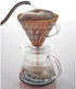 Hario V60 Plastic Coffee Dripper, Size 02, Clear
