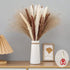 Jethami 60pcs Dried Pampas Grass, Tall Pompous Grass Large Fluffy Pampas Grass Small Pompass Branches Bouquet Pampass Bundle Pompas Floral Boho Decor