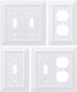 Franklin Brass W35273-PW-C Classic Beadboard Triple Switch Wall Plate/Switch Plate/Cover, Pure White