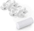 PinionPins Clear Magnetic Duvet Clips with Key. - Patented Duvet & Comforter Clip Pinning System - Stronger Than Traditional Duvet Fasteners Like Duvet Donuts (8 Clear Pins with Key)