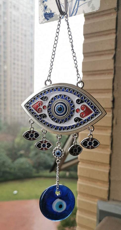 Blue Evil Eye Hanging Decoration Amulet Wall Hanging Home Car Decor