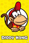 Pyramid America Diddy Kong Portrait Nintendo Cool Wall Decor Art Print Poster 12x18