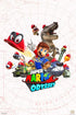 Pyramid America Super Mario Odyssey Map Video Game Gaming Cool Wall Decor Art Print Poster 12x18