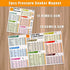 Instant Pot Magnetic Cheat Sheet, Pressure Cooker Magnet, Air Fryer Accessories Cooking Times Food Chart for Refrigerator