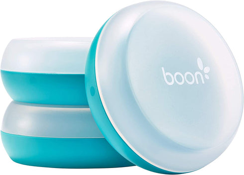Boon, NURSH Storage Buns (Pack of 3), Blue-white,3 Count (Pack of 1)