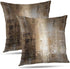Alricc Taupe Throw Pillow Cover Pack of 2, Abstract Art Gallery Modern Decorative Cushion Cover for Bedroom Sofa Living Room(22 x 22 Inch,Taupe)