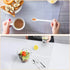 Rolin Roly 8PCS Plastic Placemats Clear Placemat Washable Non-Slip Heat Resistant Table Mats for Dining Translucent Kitchen Wipeable Pastry Mat