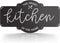 Barnyard Designs Rustic Metal Kitchen Wall Decor Sign, Country Farmhouse Decoration for Your Home, Kitchen, or Dining Room, 16 x 8.5