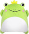 GAGAKU Frog Plush Pillow 15'' Frog Plushie Stuffed Animal Super Soft Animal Pillow Cute Frog Toy Gift for Boys Girls Adults Birthday Valentine's Day Gift