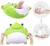 GAGAKU Frog Plush Pillow 15'' Frog Plushie Stuffed Animal Super Soft Animal Pillow Cute Frog Toy Gift for Boys Girls Adults Birthday Valentine's Day Gift