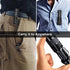 LETMY Tactical Flashlight, Super Bright LED Mini Flashlights with Belt Clip, Zoomable, 3 Modes, Waterproof - Best EDC Flashlight for Gift, Hiking, Camping, Hurricane & Power Outage (2 Pack)