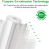 Gokilife Vacuum Sealer Bags Rolls - 8" x 20' 3 Pack-Compatible with Food Saver Seal a Meal , Heavy Duty BPA Free Commercial Fresh Bag, Cut to Size for Vac Storage, Meal Prep or Sous Vide