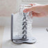 Water Bottle Cleaning Brush Glass Cup Washer with Suction Base Bristle Brush for Beer Cup, Long Leg Cup, Red Wine Glass and More Bar Kitchen Sink Home Tools Grey