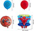 Spiderman Party Decorations Favors Birthday Spiderman Happy Birthday Banner, Foil Latex Balloons, Cupcake Toppers, Stickers - Avengers Superhero Birthday Party Supplies