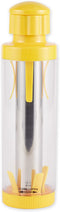 RSVP International Yellow Deluxe Corn Stripper, 10.5" | Quickly Remove Kernels from the Cob | No Splatters or Mess | Dishwasher Safe