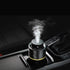 Vyaime Car Diffuser Car Humidifier, USB Essential Oil Diffusers 7 Colors LED Lights 200mL Big Capacity Aromatherapy Diffuser(Black-Grey)