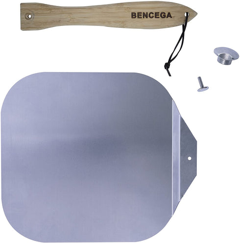 Pizza Peel 12 inch, Aluminum Metal Paddle Spatula for Baking Homemade Pizza and Bread, Professional Pizza Tools and Accessories