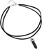 Kercisbeauty Black Wrap Velvet Choker with Black Gemstones Healing Stones Women Girls Everyday Boho Necklace Gift Her Jewelry Hippie Crystal