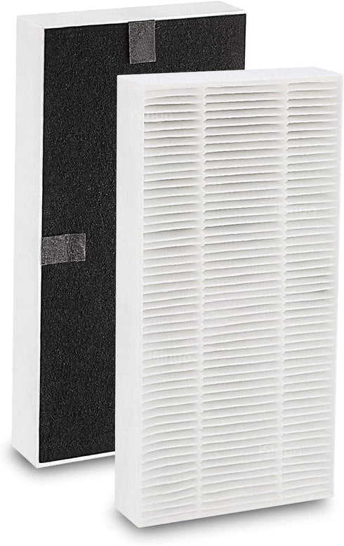 iSingo 2 Pack Febreze Replacement Dual Action Filter Compatible with Febreze FRF102B and Honeywell U Filter HRF201B, Fits Honeywell Tabletop & Tower Air Purifier HHT270W & HHT290 Series
