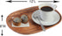 Woodard & Charles 12-Inch Acacia Oval Tray, Medium, Brown