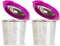 Cafe Flow Stainless Steel Reusable K Cup, 2-Pk by Perfect Pod | Refillable Capsule Cup Metal Coffee Filter for Keurig 1.0 2.0 K-Duo K-Slim Plus Other Select Models (See Full Compatibility Chart)