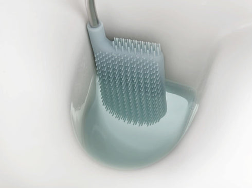 Joseph Joseph 70506 Flex Toilet Brush with Slim Holder Flexible Anti-Drip, Blue, 8.6 x 43.1 x 12.3 cm