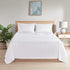 Twin XL Bed Sheets Set 3 Piece - 1 Flat, 1 Fitted with Deep Pocket Fits Most Mattress, 1 Pillowcase | Soft Brushed 1800 Microfiber Blend Bed Sheet | Wrinkle, Shrinking & Color Fade Resistant