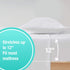 Twin XL Bed Sheets Set 3 Piece - 1 Flat, 1 Fitted with Deep Pocket Fits Most Mattress, 1 Pillowcase | Soft Brushed 1800 Microfiber Blend Bed Sheet | Wrinkle, Shrinking & Color Fade Resistant