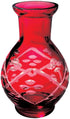ART & ARTIFACT Flower Vases Set of 5 Small Glass Vases for Flowers, Jeweltone or Clear Glass Bud Vases - Jeweltones