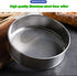Stainless Steel Flour Sifter for Baking Sieve Fine Mesh - (6 Inch 40 Mesh)