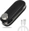 INHDBOX Mini Bag Sealer Rechargeable, Portable Handheld Bag Heat Vacuum Sealer with 3 Adjustable Sealing, Bag Resealer Machine Food Saver for Plastic Chip Bags, Storage Snack Cookies, Black