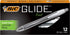 BIC Glide Exact Retractable Ball Point Pen, Fine Point (0.7 mm), Black, Precise Lines For Clean Writing, 12-Count