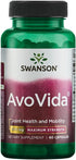 Swanson Avocado Soy AvoVida Maximum Strength ASU Supplement for Joints 300 mg 60 Capsules